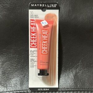 Maybelline Cheek Heat Blush in Vibrant Coral
